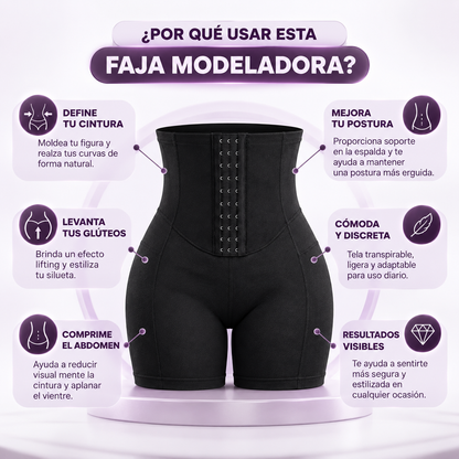 MAVIA PLUS™ - Faja Moldeadora XL/XXL - Tu Silueta, Tu Mejor Versión
