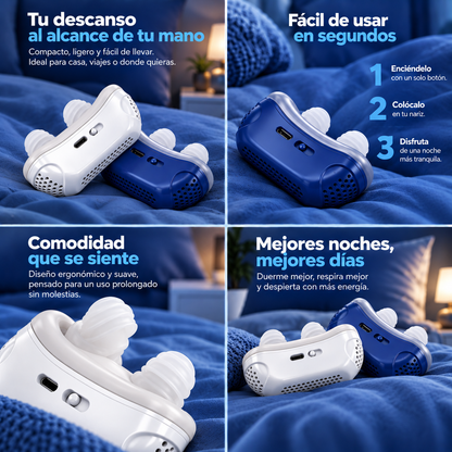 MAVIA PLUS™ - Dispositivo Antirronquidos - Mejora la calidad de tu descanso.