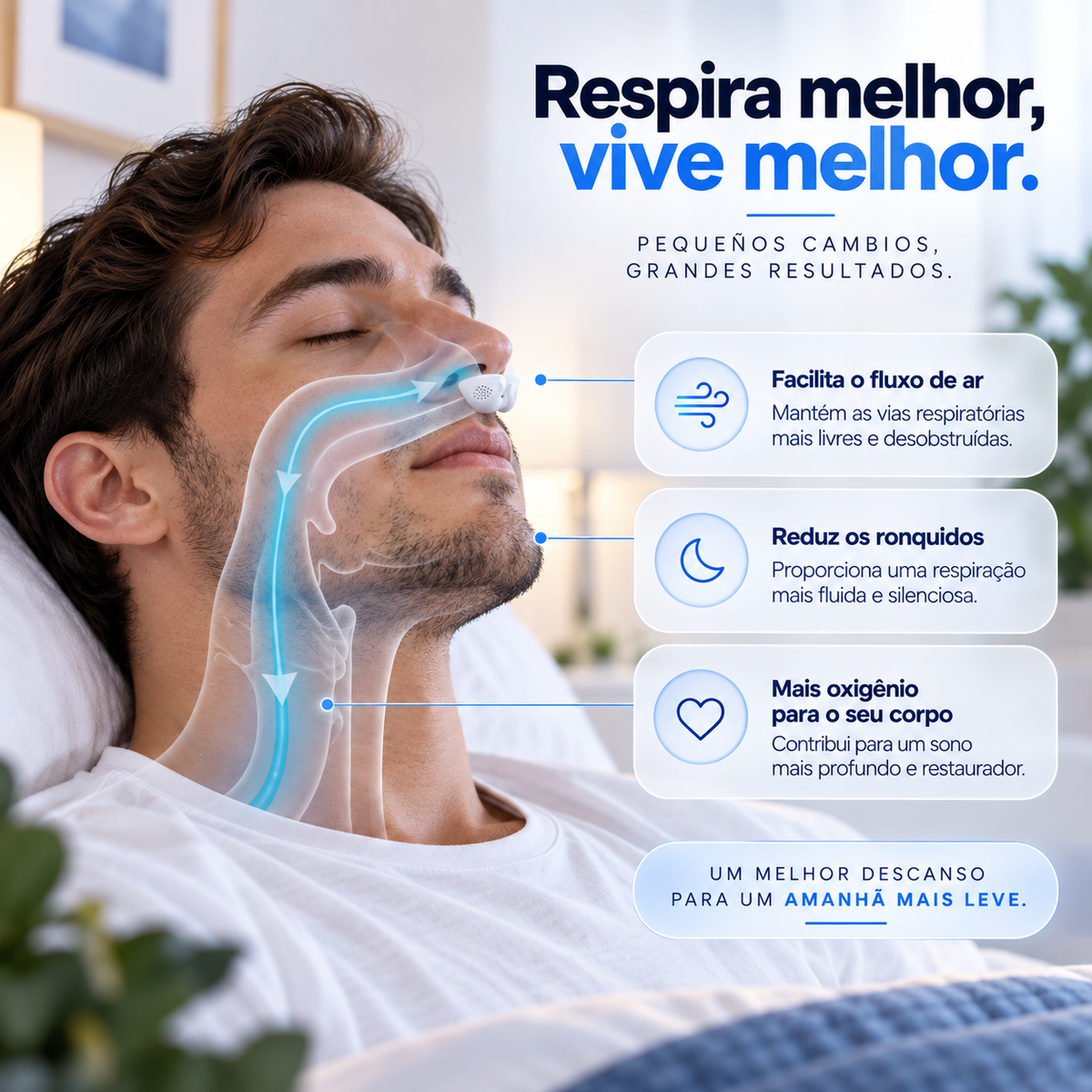 MAVIA PLUS™ - Dispositivo Antirronquidos - Mejora la calidad de tu descanso.