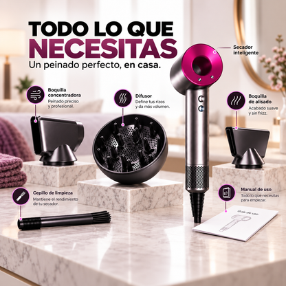 MAVIA PLUS™ - Secador Inteligente - Tu Cabello, Tu Mejor Versión