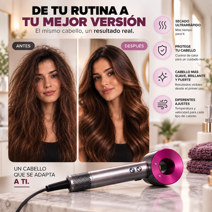 MAVIA PLUS™ - Secador Inteligente - Tu Cabello, Tu Mejor Versión