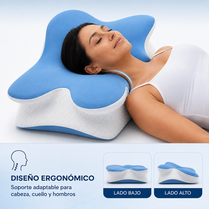 MAVIA PLUS™ — Almohada Cervical Premium - Tu cuello alineado, tu descanso transformado!