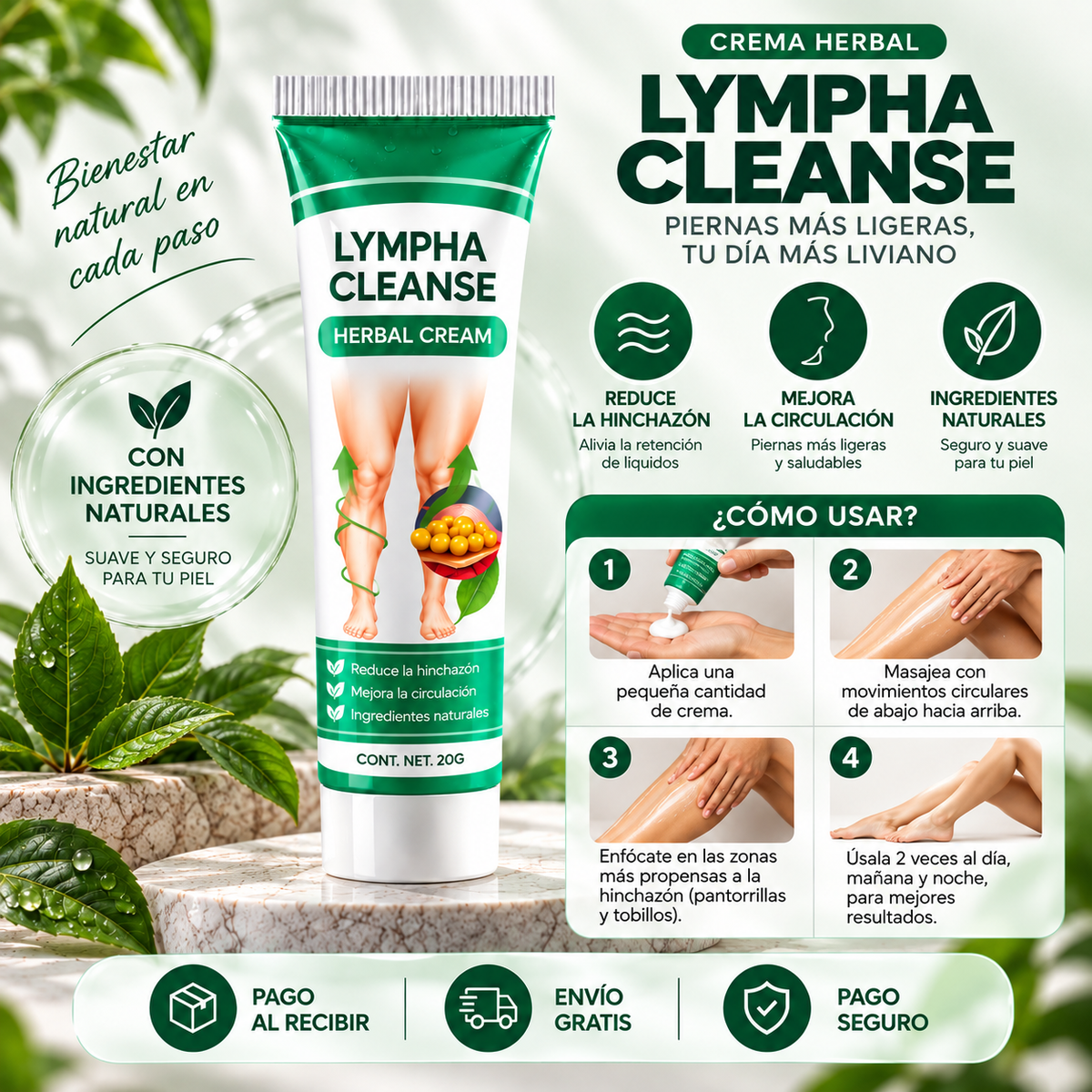 MAVIA PLUS™ – Lympha Cleanse – Ligereza y Bienestar Diario