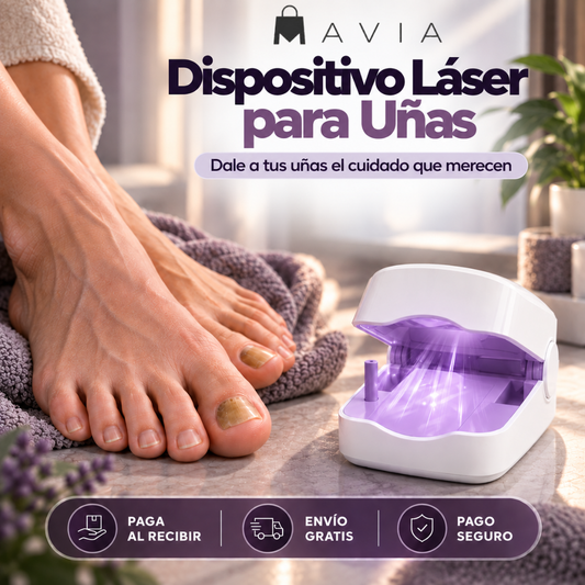 MAVIA PLUS™ - Dispositivo Láser para Uñas – Dale a tus uñas el cuidado que merecen.