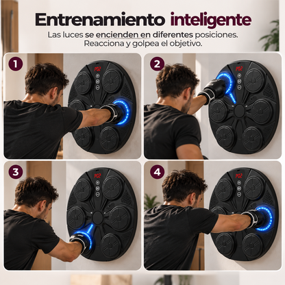MAVIA PLUS™ - Máquina de Boxeo Inteligente - Golpea. Reacciona. Supera tu ritmo.
