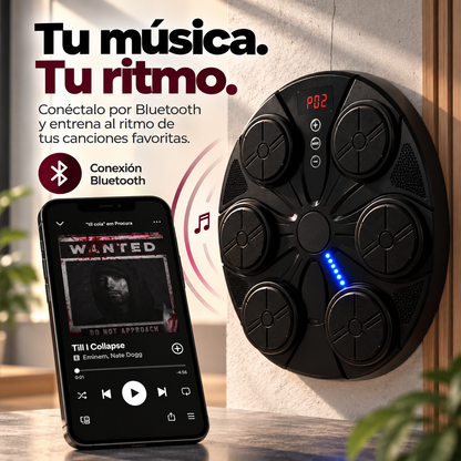 MAVIA PLUS™ - Máquina de Boxeo Inteligente - Golpea. Reacciona. Supera tu ritmo.